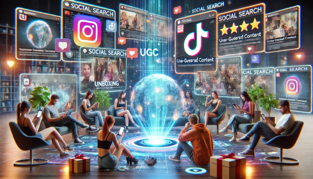 The Role of Influencers and UGC in Social Media Search