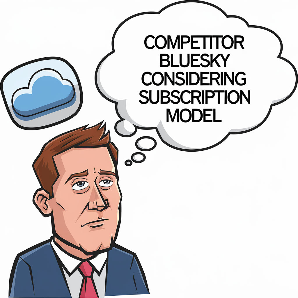 X Competitor Bluesky Considering Subscription Model