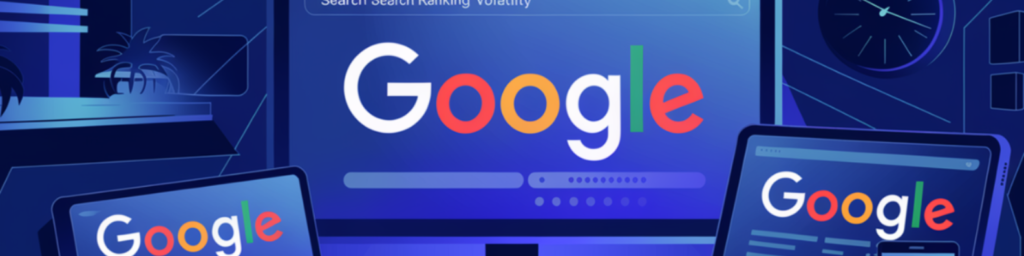 Google Search Ranking Volatility