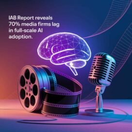 IAB Report Reveals 70% of Media Firms Lag in Full-Scale AI Adoption