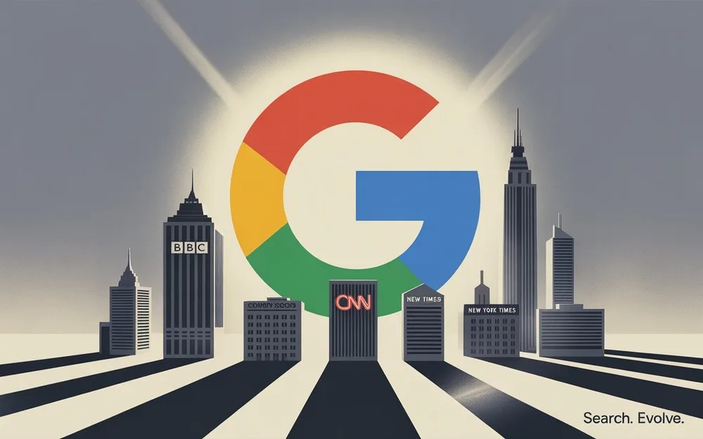 Study Reveals Google AI Overviews Prefer Major News Sources