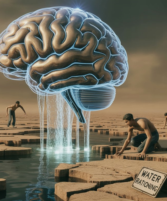 Use AI wisely — save water, protect the planet.