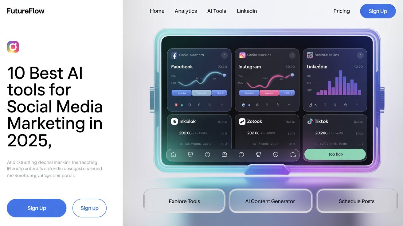 10 Best AI Tools for Social Media Marketing in 2025