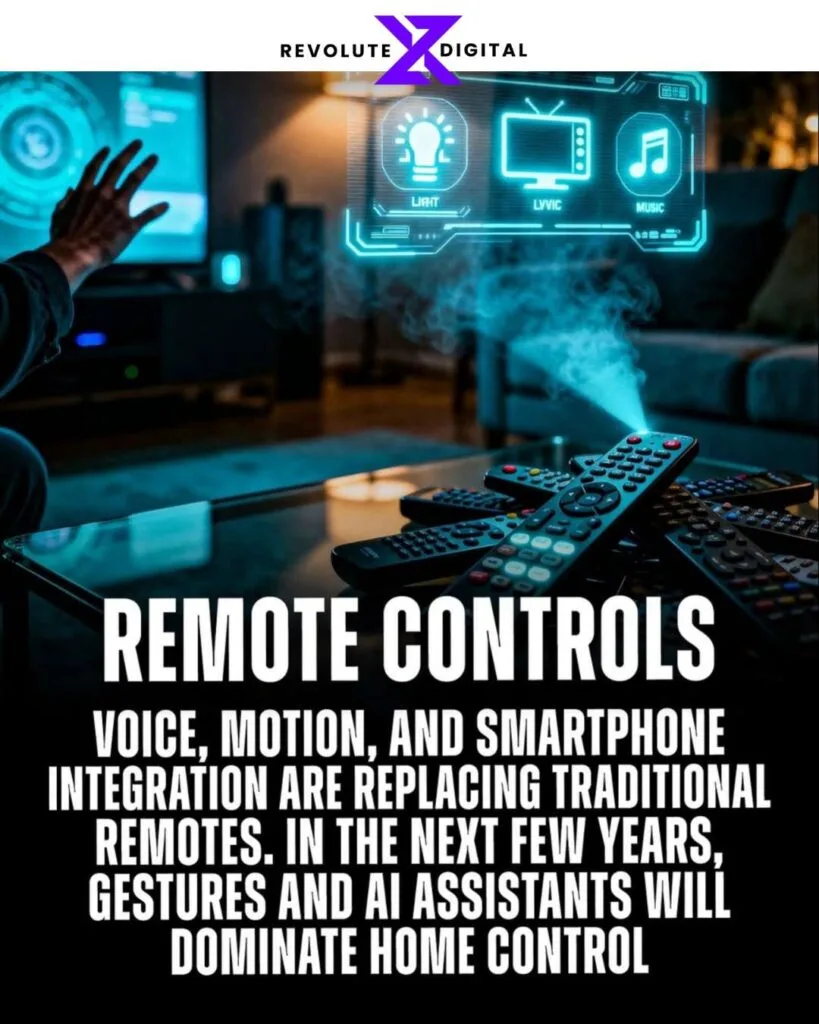 Remote Controls Are Being Replaced by Smart Automation