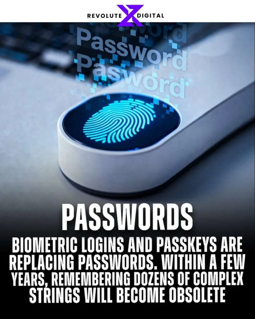 Passwords Will Be Replaced by Biometric Authentication
