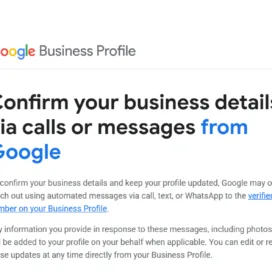 Stay ahead with the latest Google Business Profile update—automated calls, texts & WhatsApp can update your info instantly. Learn how to stay accurate & avoid issues.