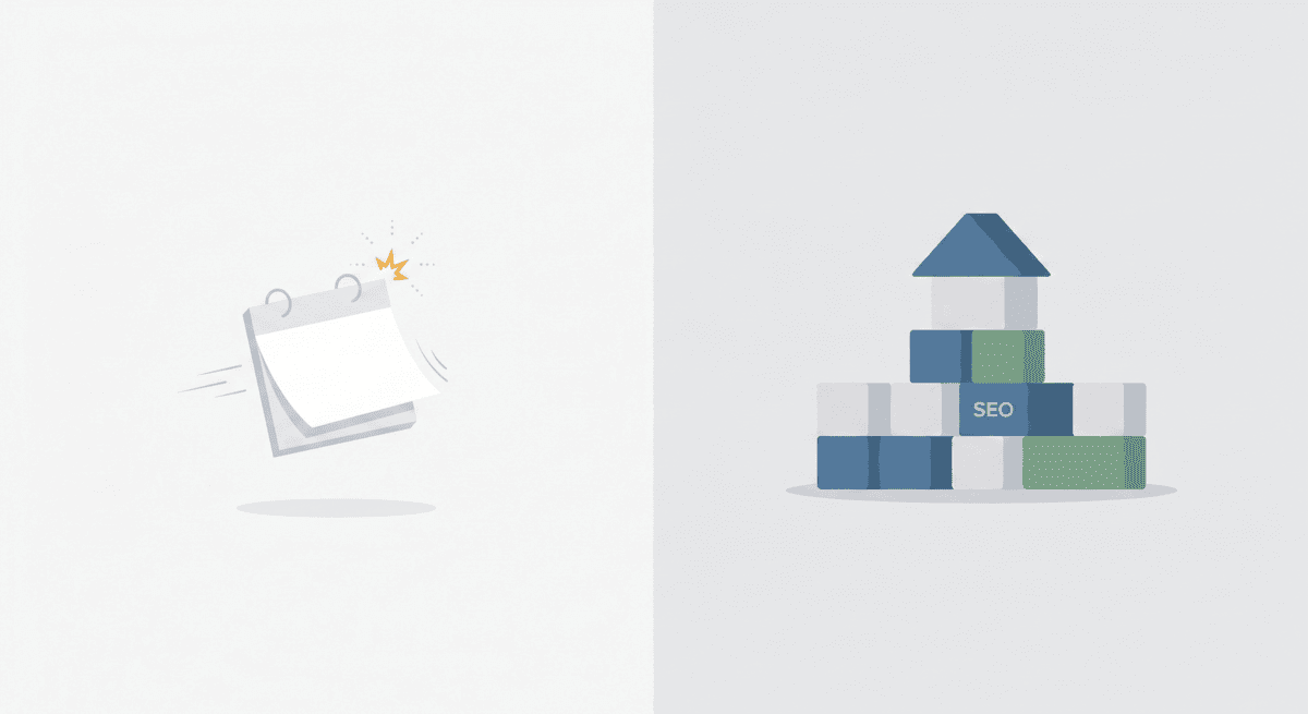 Why A Long-Term SEO Strategy Beats Quick Fixes