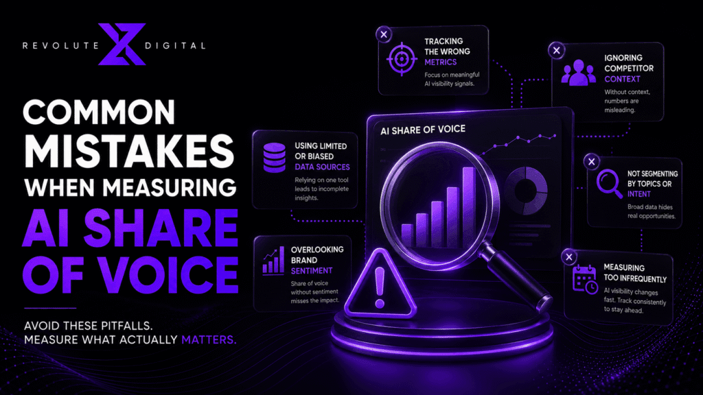 Common Mistakes When Measuring AI Share of Voice