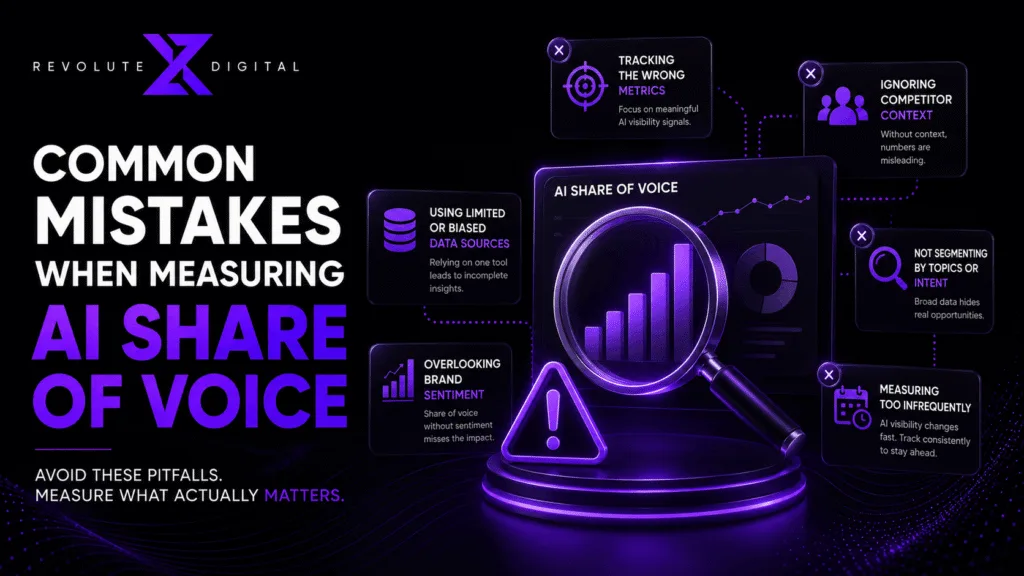 Common Mistakes When Measuring AI Share of Voice