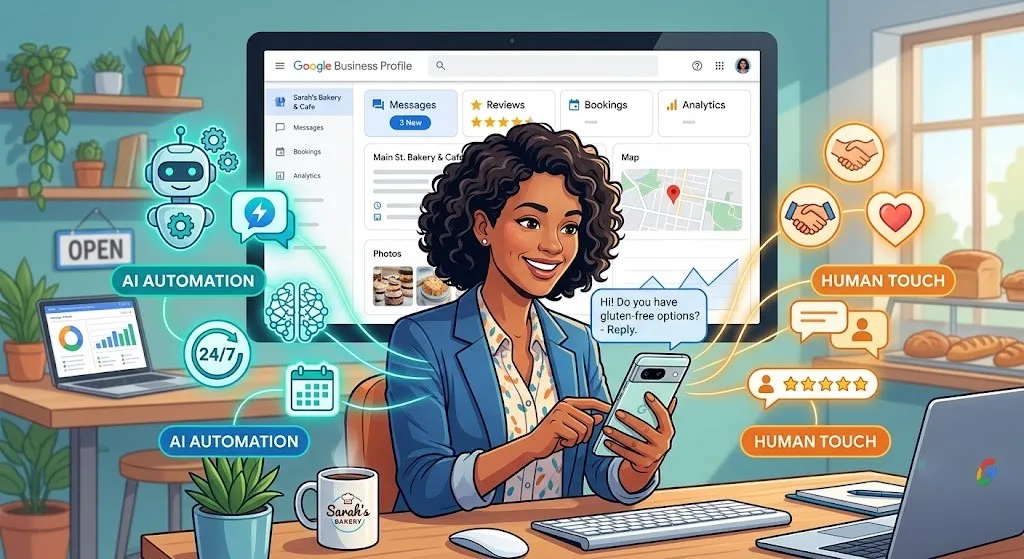 Google Business Profile AI Messaging