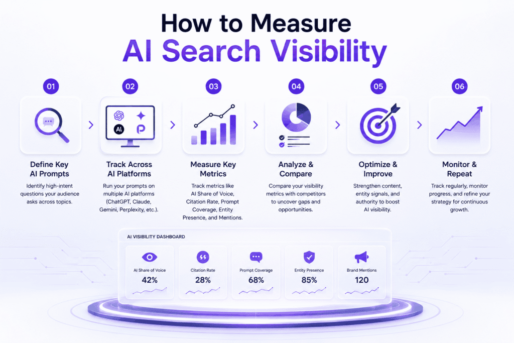 How to Measure AI Search Visibility