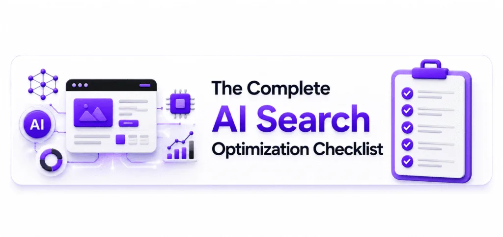 The Complete AI Search Optimization Checklist