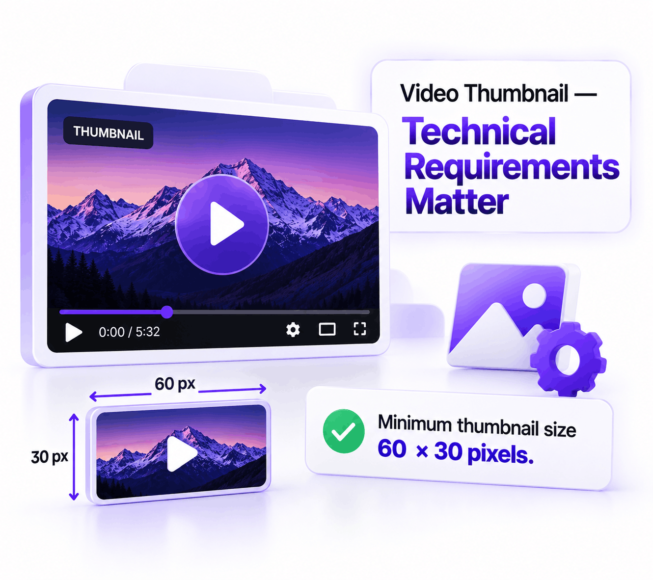 Video Thumbnail Technical Requirements
