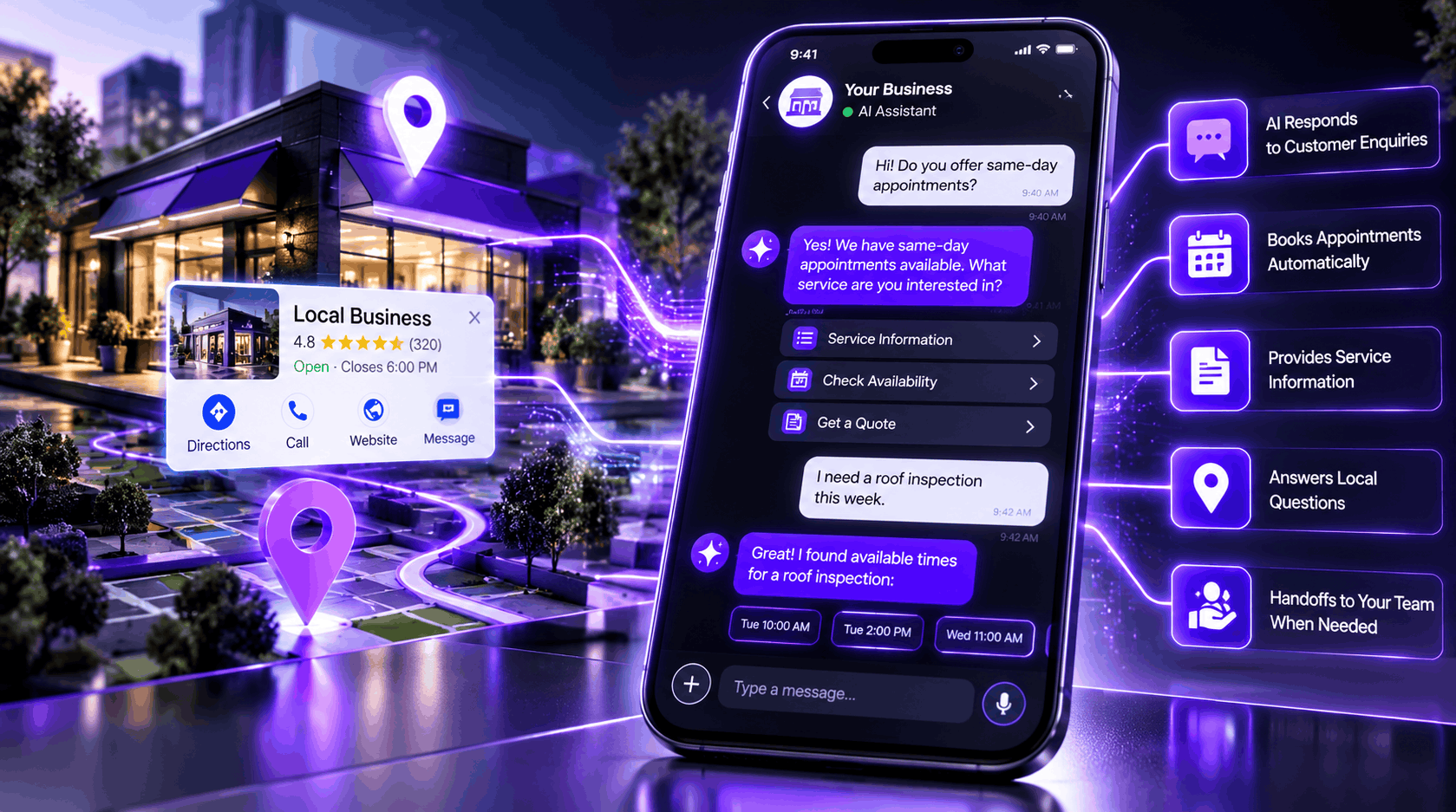 Google Business Profile AI Agent: