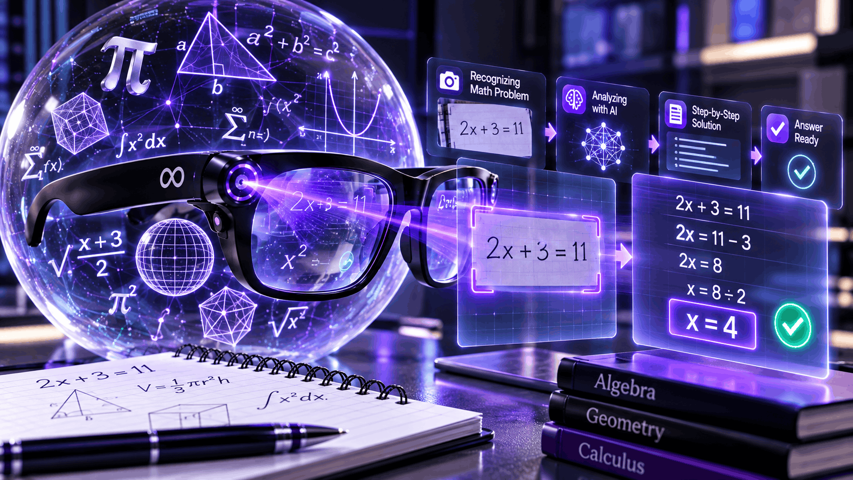 Can Meta AI Glasses Solve Math Problems